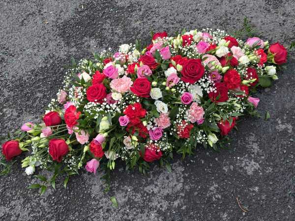 Flowers delivered to customer