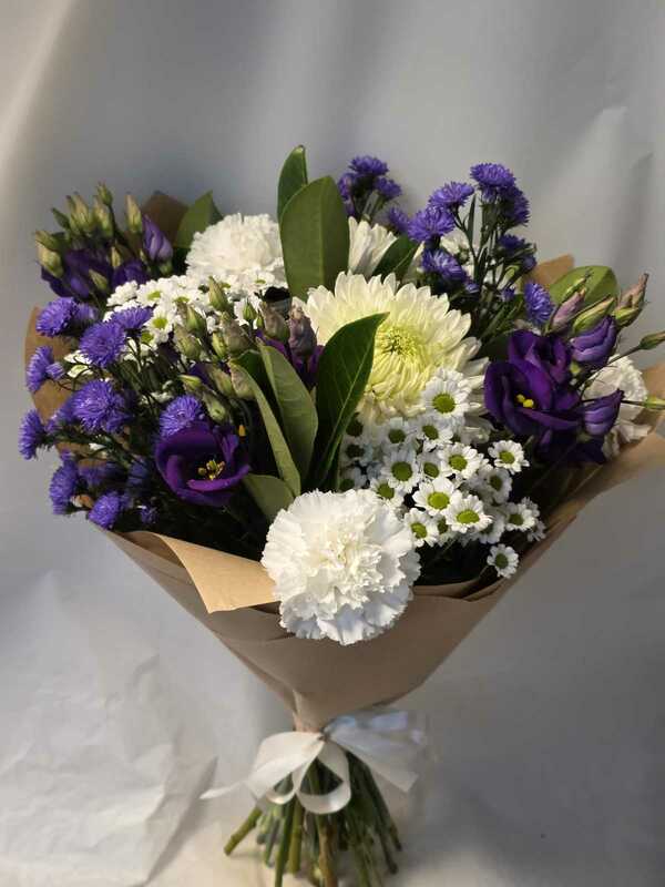 Flowers delivered to customer
