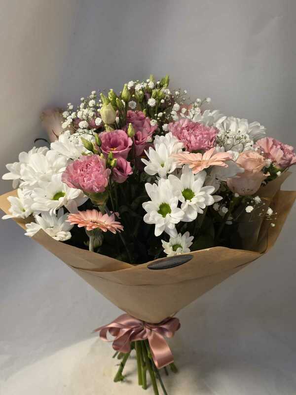 Flowers delivered to customer