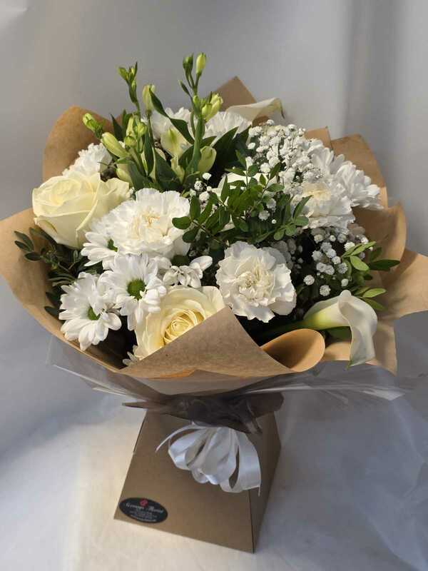 Flowers delivered to customer