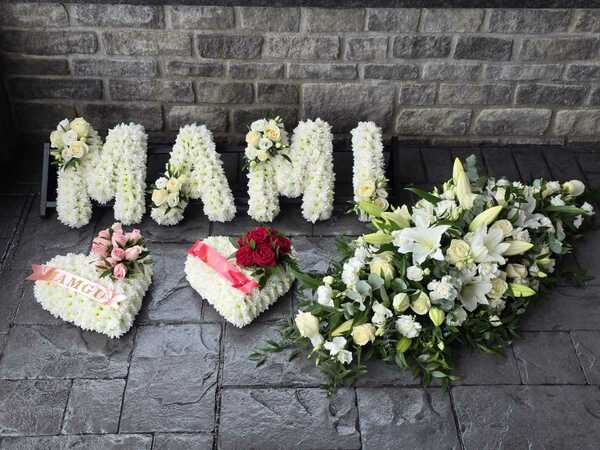 Flowers delivered to customer