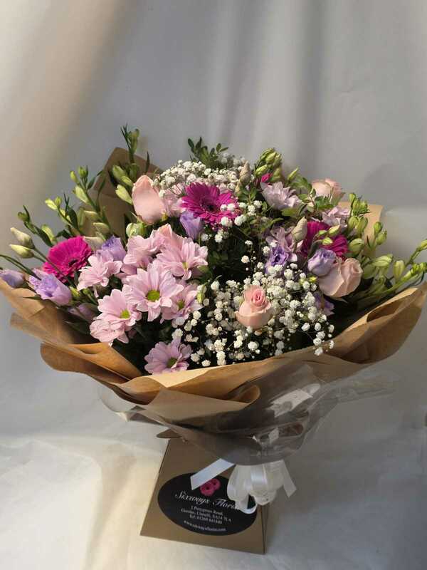 Flowers delivered to customer