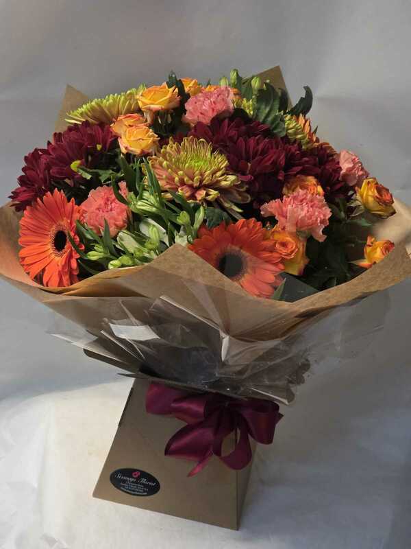 Flowers delivered to customer