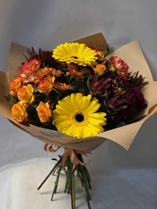 Flowers delivered to customer