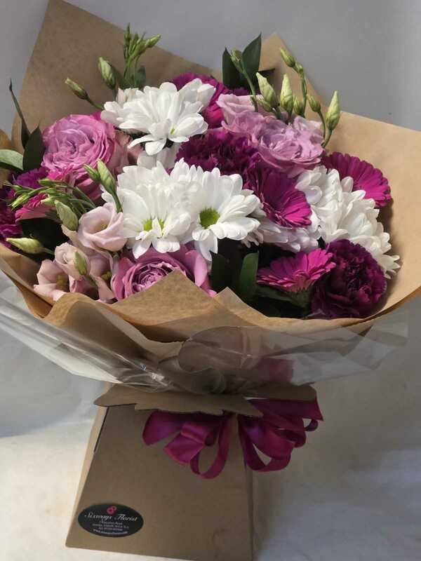 Flowers delivered to customer