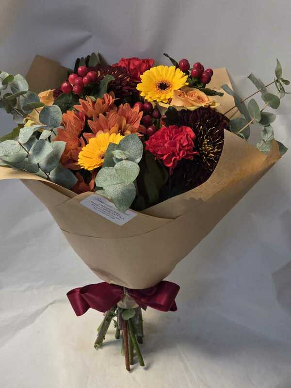 Flowers delivered to customer