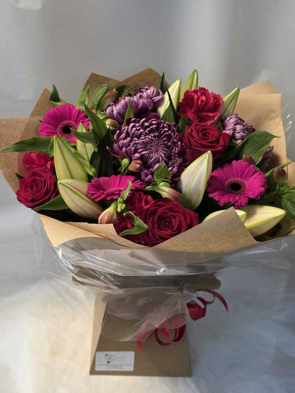 Flowers delivered to customer