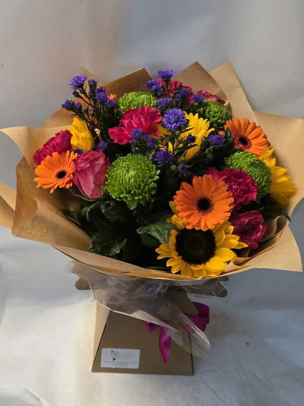 Flowers delivered to customer