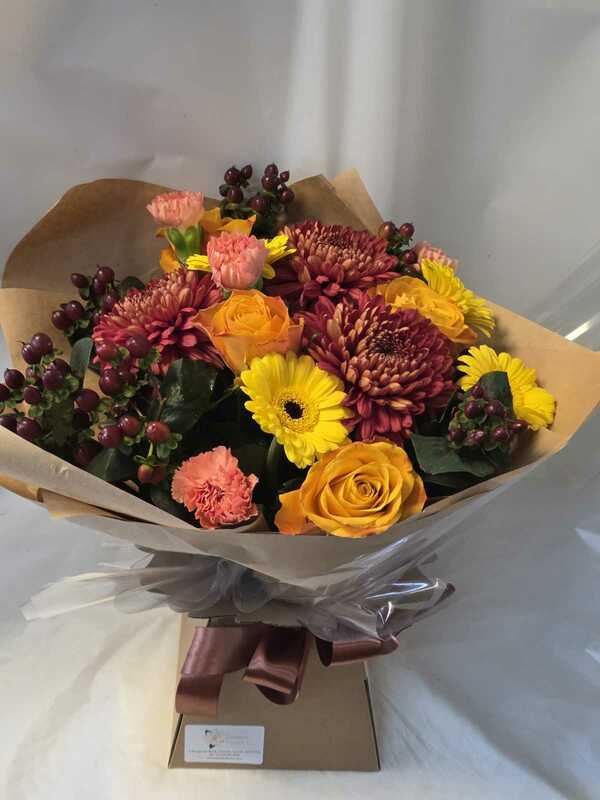 Flowers delivered to customer