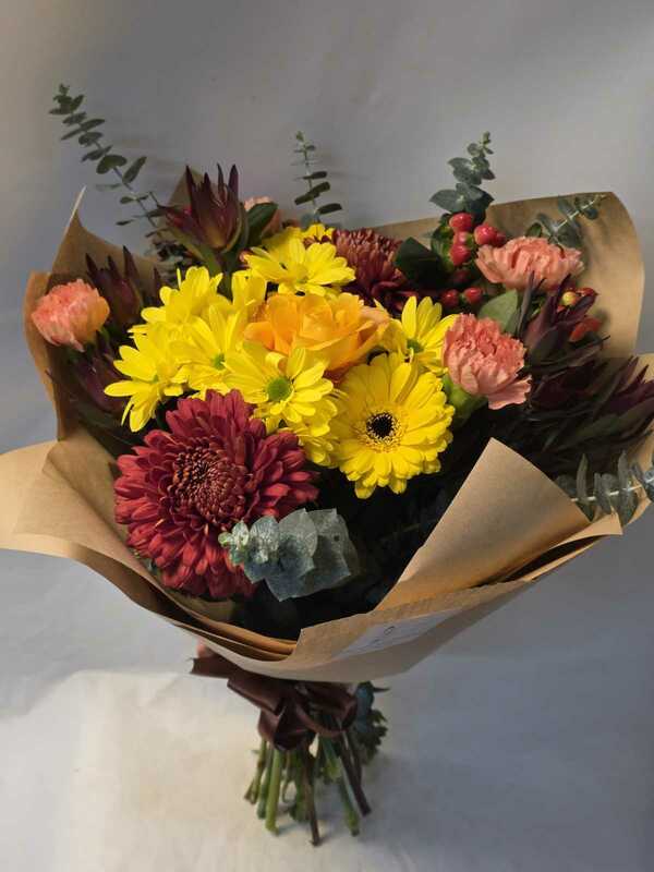 Flowers delivered to customer