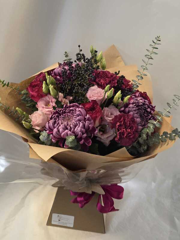 Flowers delivered to customer