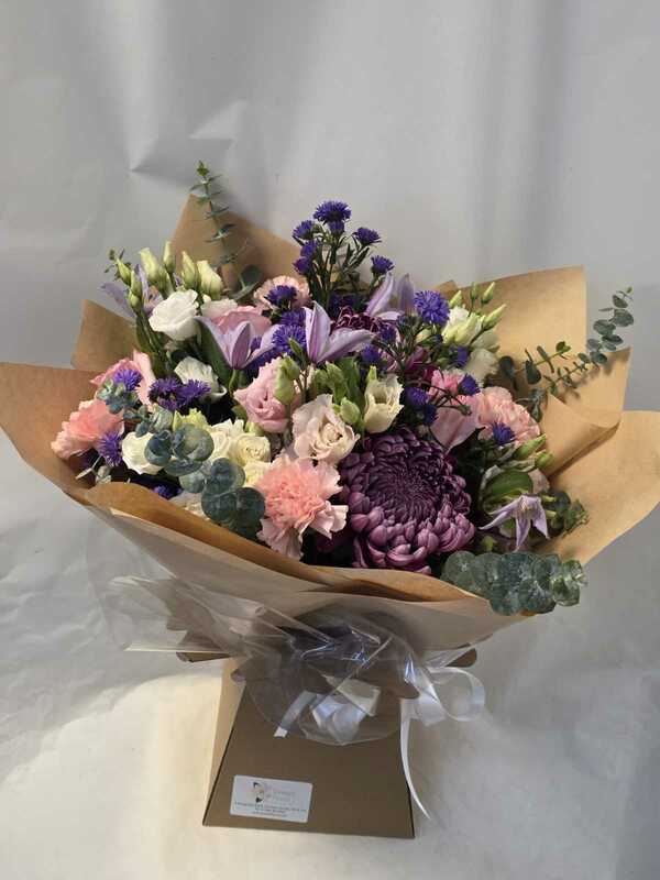Flowers delivered to customer
