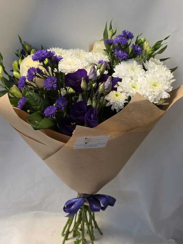 Flowers delivered to customer