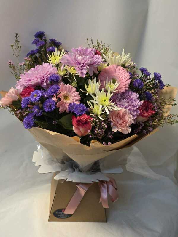 Flowers delivered to customer