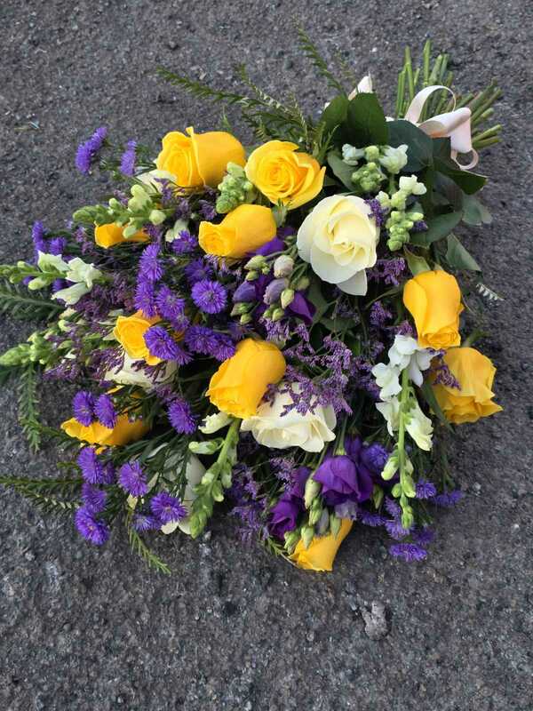 Flowers delivered to customer