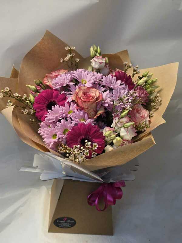 Flowers delivered to customer