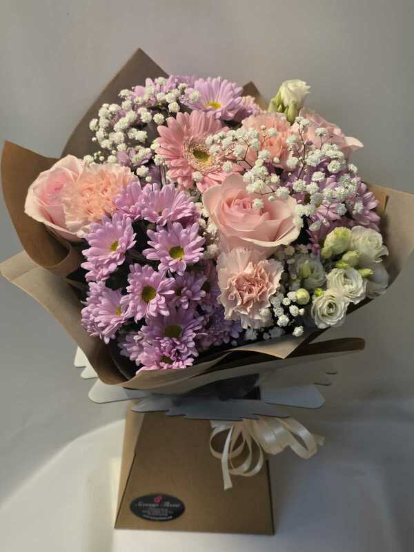 Flowers delivered to customer