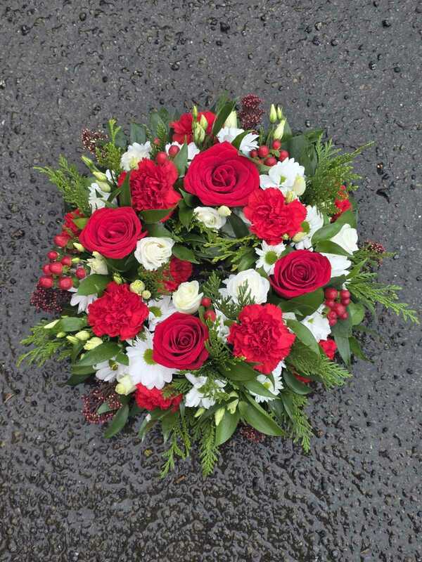 Flowers delivered to customer