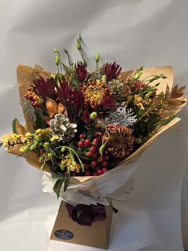 Flowers delivered to customer