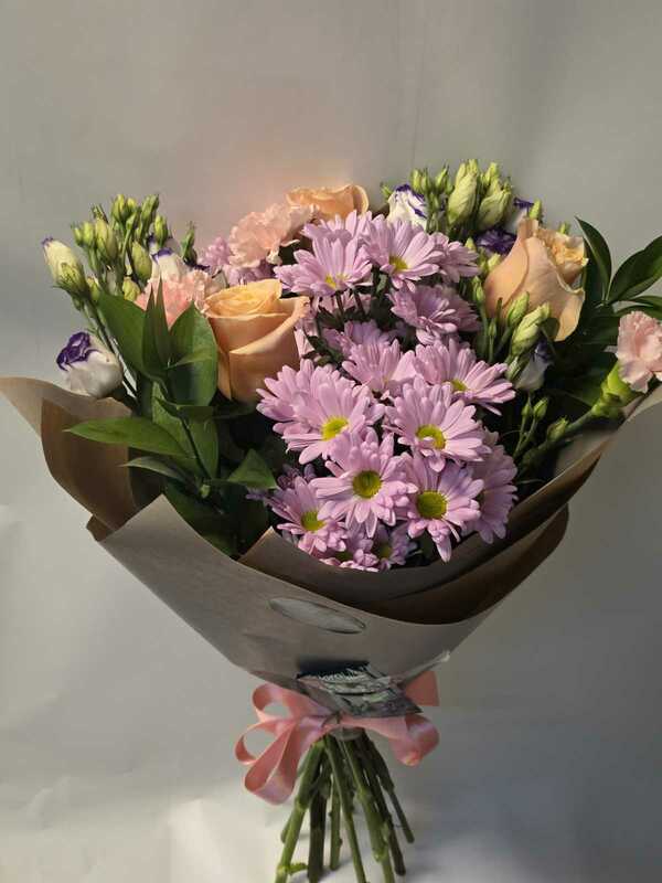 Flowers delivered to customer