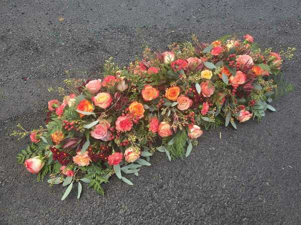 Flowers delivered to customer