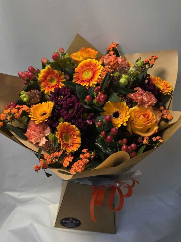 Flowers delivered to customer