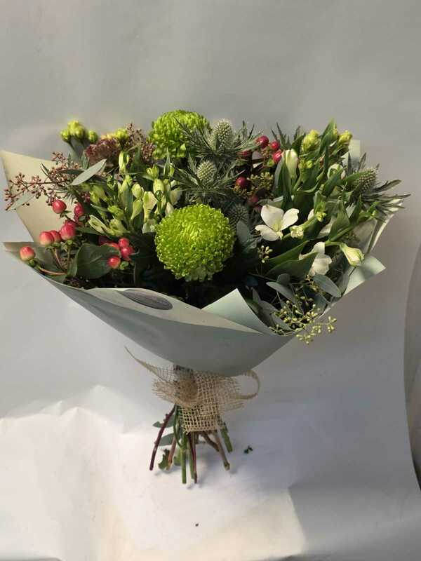 Flowers delivered to customer