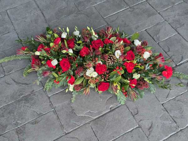 Flowers delivered to customer