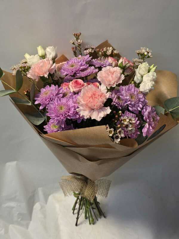 Flowers delivered to customer