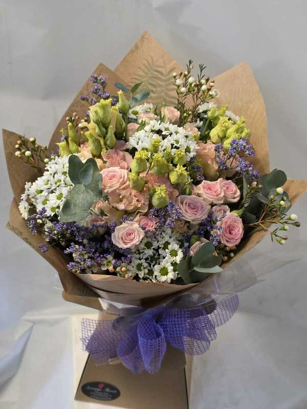 Flowers delivered to customer