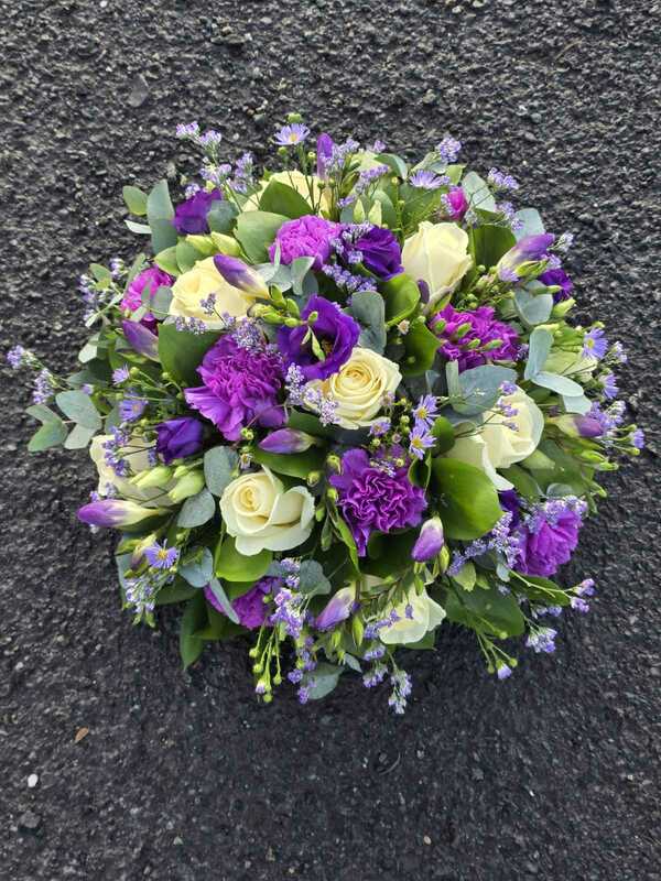 Flowers delivered to customer