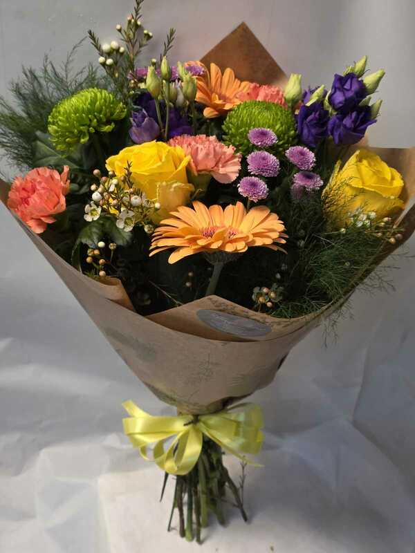 Flowers delivered to customer