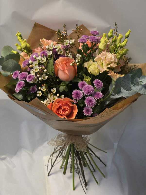 Flowers delivered to customer