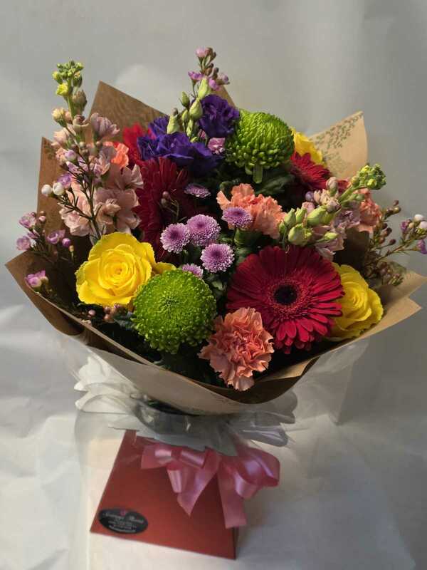 Flowers delivered to customer