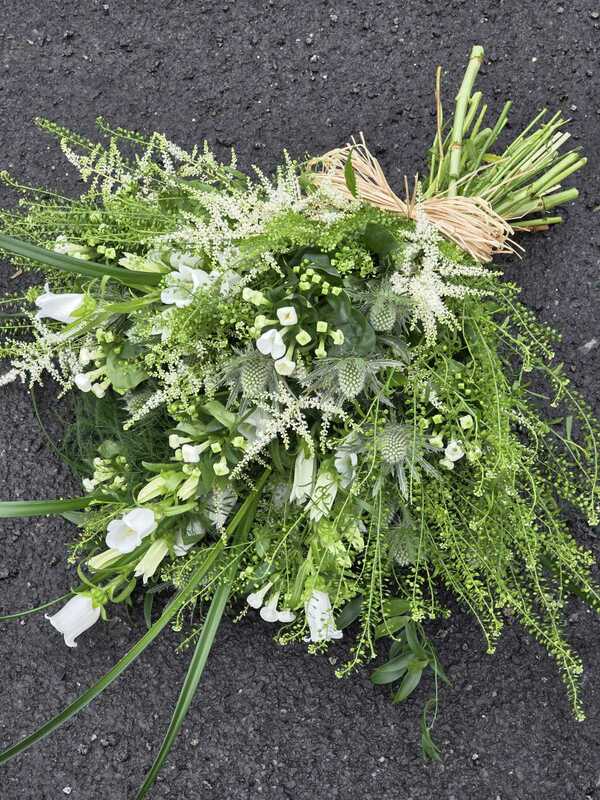 Flowers delivered to customer