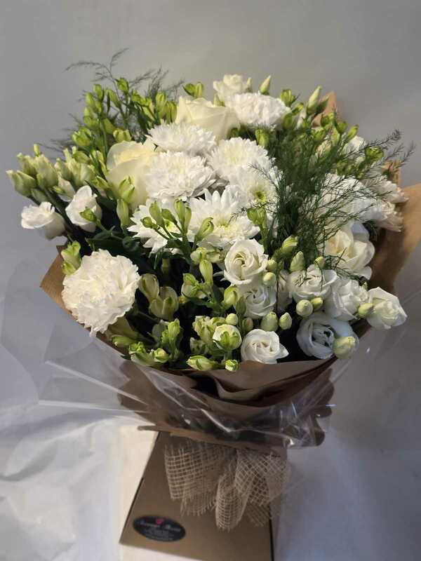 Flowers delivered to customer