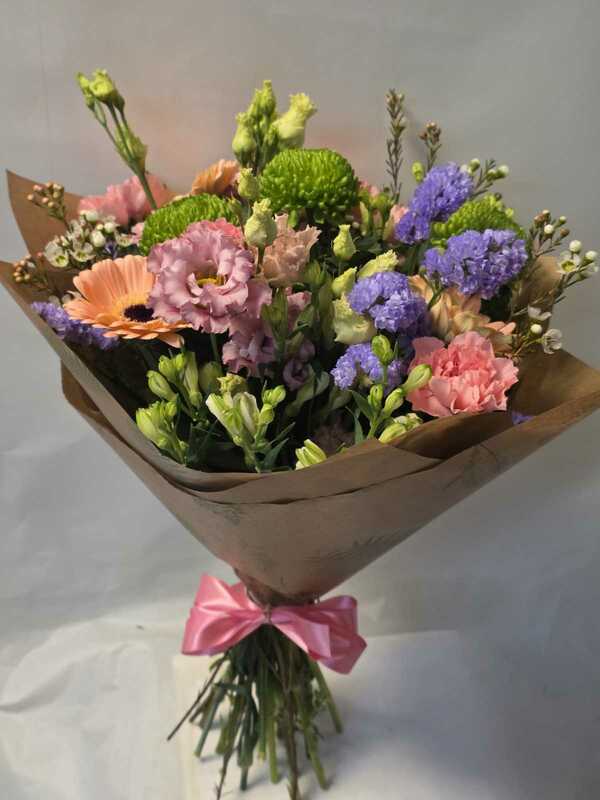 Flowers delivered to customer