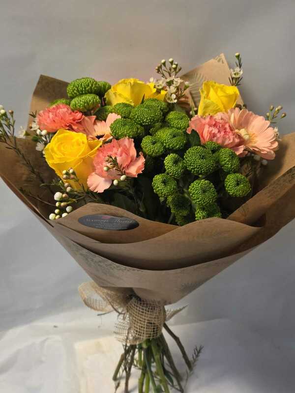 Flowers delivered to customer