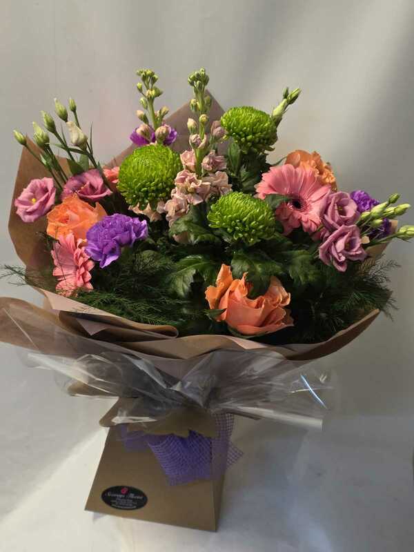 Flowers delivered to customer