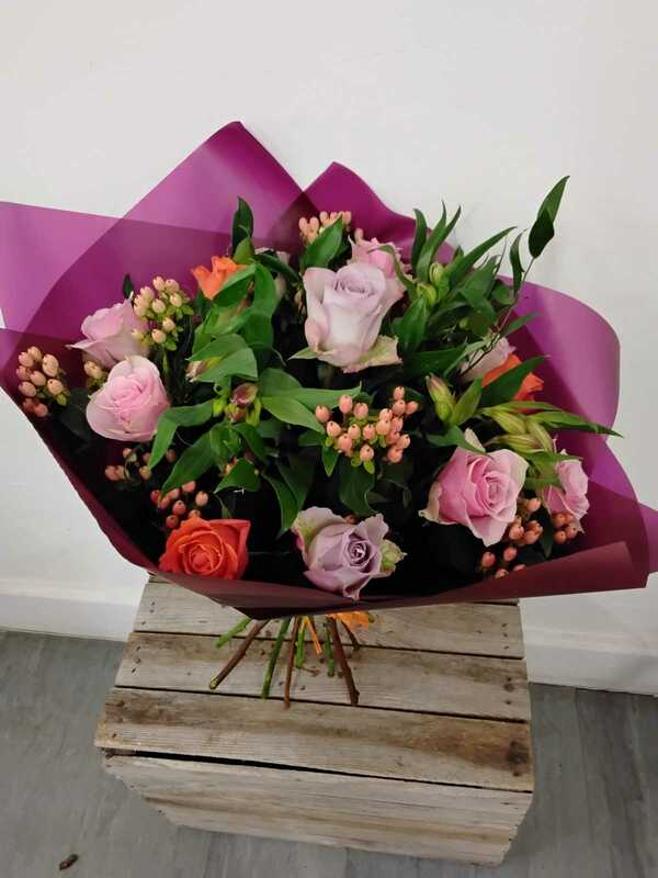 Flowers delivered to customer