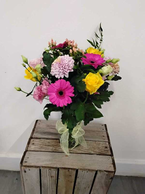 Flowers delivered to customer