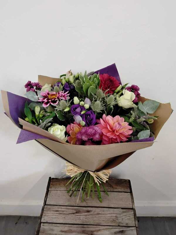 Flowers delivered to customer