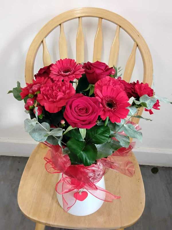 Flowers delivered to customer
