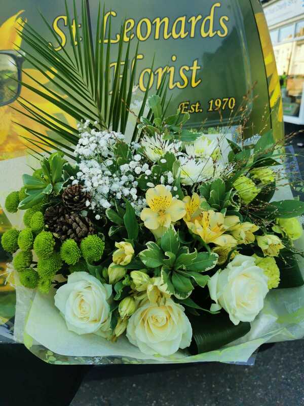 Flowers delivered to customer