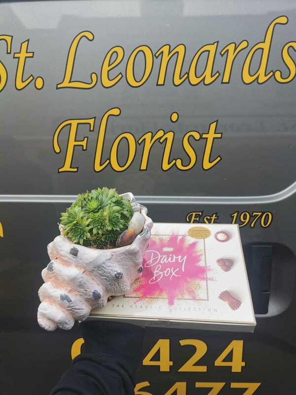 Flowers delivered to customer