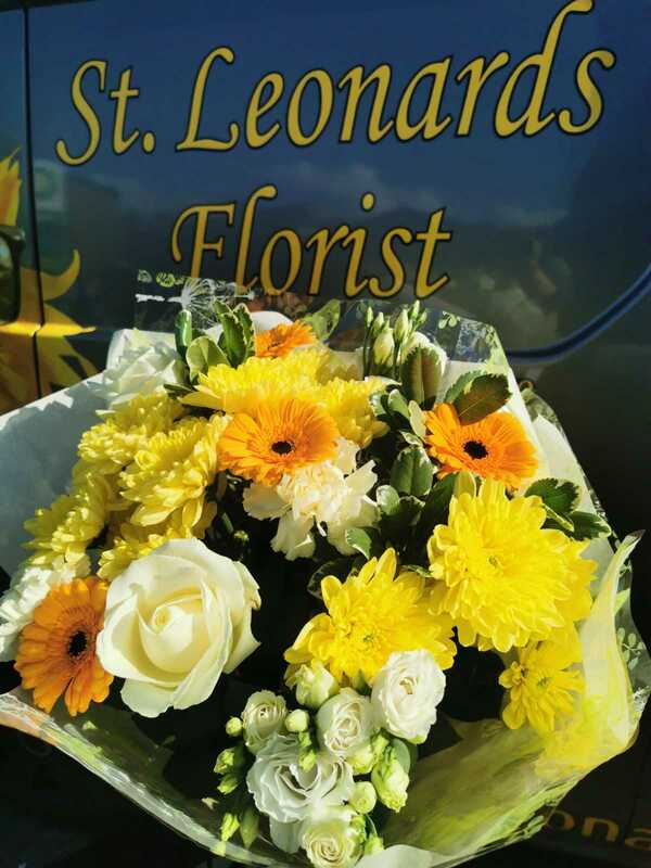 Flowers delivered to customer