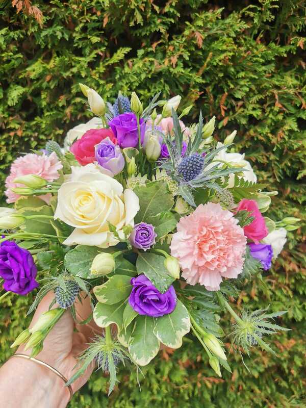 Flowers delivered to customer