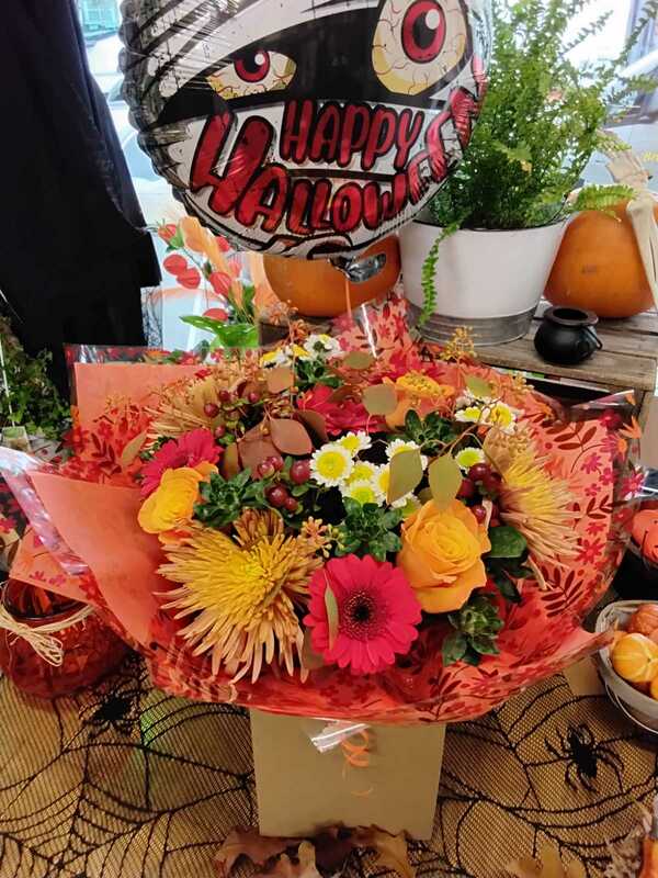 Flowers delivered to customer