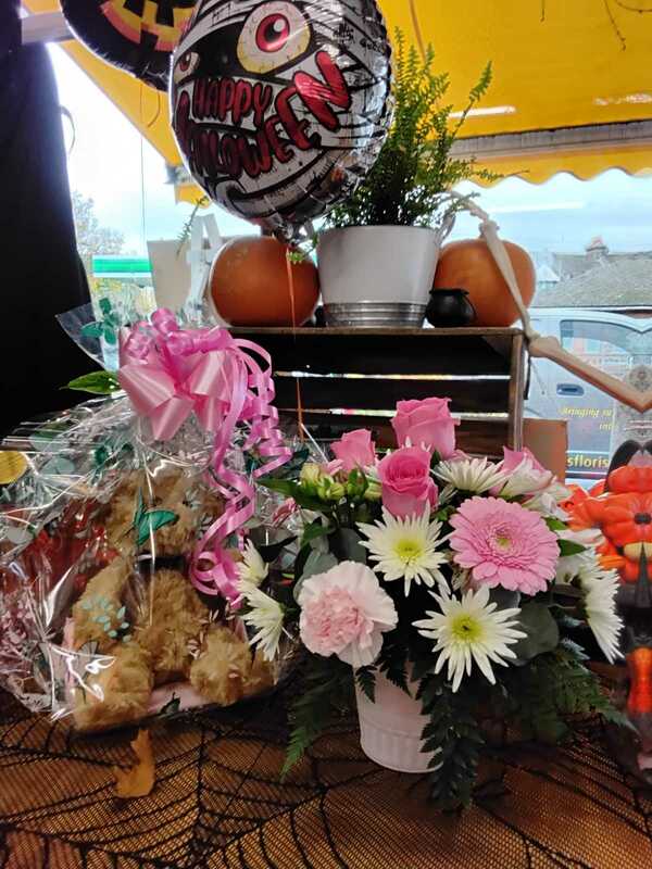 Flowers delivered to customer