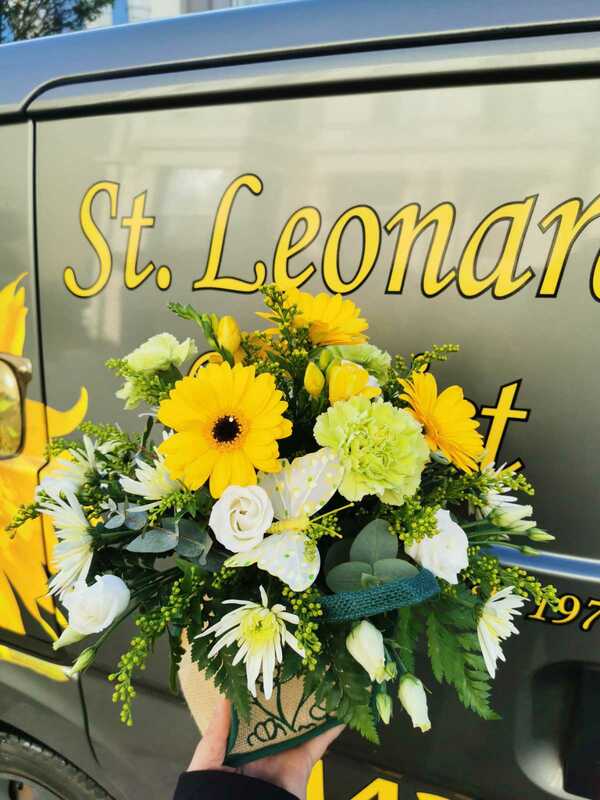 Flowers delivered to customer